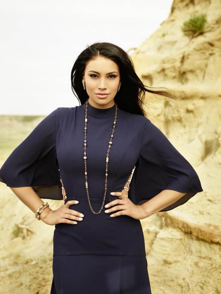Ashley Callingbull is a 25 year old Cree First Nations woman from the Enoch Cree Nation in the province of Alberta.